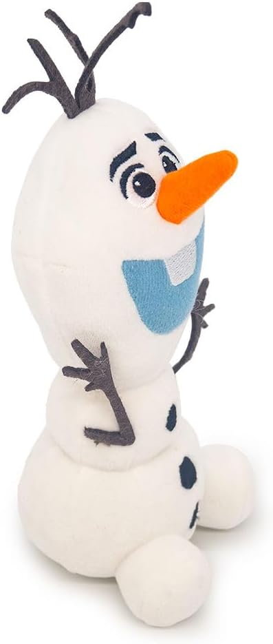 Buckle-Down Disney Dog Toy Frozen Olaf Surprised Sitting Pose Pet Toy Plush...