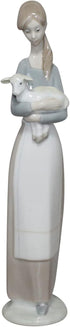 Lladro Figurine 4505 Girl with Lamb...