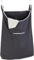 WENKO Laundry Hamper Bag Hanging, Over The Door Basket with Hooks, for Bathroom, Closet, Space Saving Storage, Wall mounted 3.94 x 20.47 x 31.89 i...
