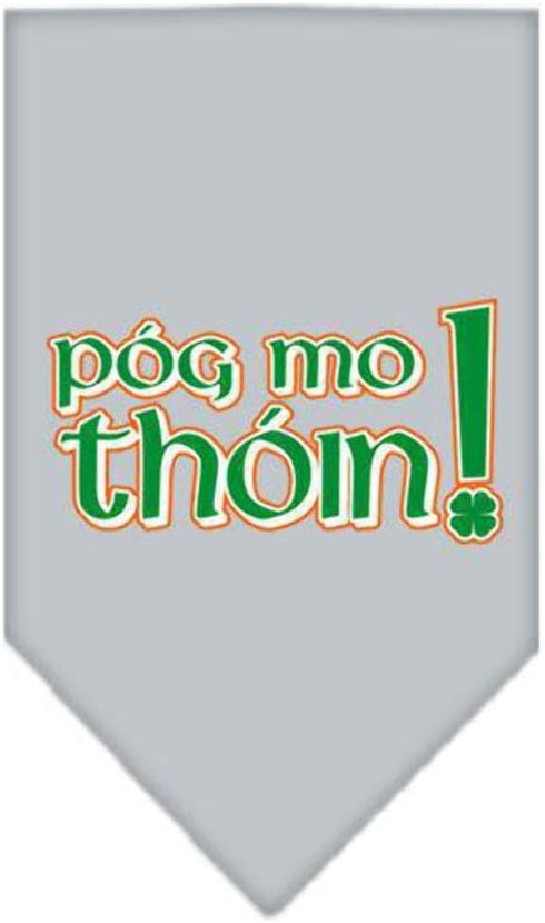 Pet and Dog Bandana Screen Printed, Pog Mo Thoin Yellow Large...