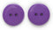 20 Pcs Round Resin Buttons for Scrapbooking Apparel Crafts DIY Decoration (Purple, 23mm)...