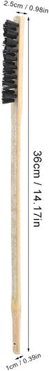 3PCS Bird Cage Cleaning Brush with Long Handle Wooden for Parrots...