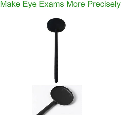 3 Pack Handheld Eye Occluder for Vision Test, Portable Premium Ophthalmic Eye Exam Tool for Ophthalmologists Orthoptists and Optometrists (3pcs Co...