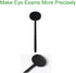 3 Pack Handheld Eye Occluder for Vision Test, Portable Premium Ophthalmic Eye Exam Tool for Ophthalmologists Orthoptists and Optometrists (3pcs Co...
