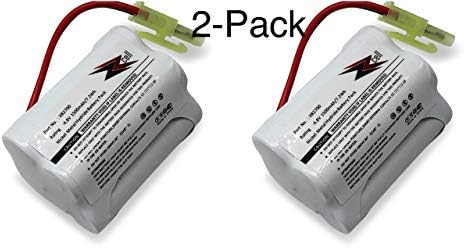 ZZcell® 2-Pack Battery Replacement for Euro Pro Shark Vacuum Carpet and Carpet Sweeper XB2700, V2930, V2700Z, VAC-XB2700, V2700, 1500mAh (2)...