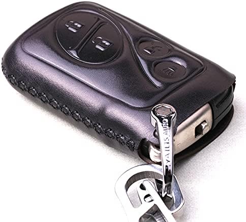 Italian Leather Key Fob Cover Case holder compatible with Lexus ES RX GX GS KS RX350 GX460 ES350 GS ISC IS LS...