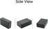 LeMotech 5 Pieces Plastic Project Box ES Junction Case for Electronic Project, Black 3.15 x 1.97 x 1.02 inch (80 x 50x 26 mm)...