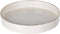 Benjara Sturdy Wooden Round Tray, White...