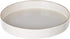 Benjara Sturdy Wooden Round Tray, White...