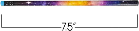 ArtCreativity Galaxy Pencils for Kids- Pack of 48- Assorted Outer Space Designs- Cute Writing Pencils with Durable Erasers, Teacher Supplies for C...