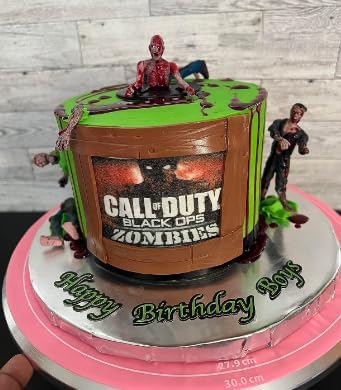 PowerTRC Toy Zombie Action Figures with Movable and Detachable Joints | Mini Zombie Figurines | Great for Presents, Decoration, and Party Favors |...