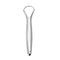 Silver Tartar Removal Tool Oral Tongue Scraper Cleaner Portable Non-slip Handle Tongue Brushes, Scrapers and Cleaners...