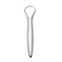 Silver Tartar Removal Tool Oral Tongue Scraper Cleaner Portable Non-slip Handle Tongue Brushes, Scrapers and Cleaners...