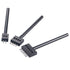 Leather Round Hole Punching Tool 3pcs Prong Punch Tool Set with 2/4/6 Prong Options for Precise Round Hole Punching DIY Leather craft?5MM?...