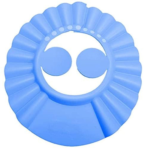 Shower Cap Bathing Cap | with Earshield Soft Adjustable Visor Hat Safe Shampoo Shower Bathing Protection Bath Cap for Elderly, Pregnant and the Di...