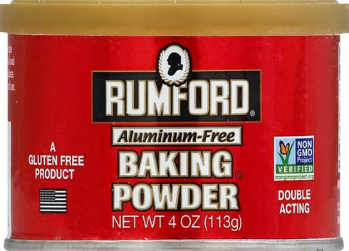 Rumford Double Acting Baking Powder, 4 Ounce...
