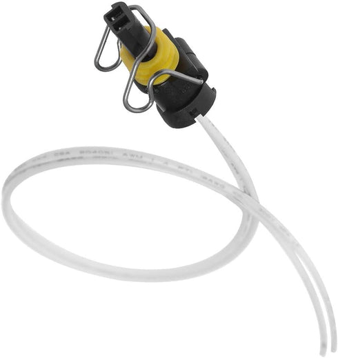 2-PACK 2 Wire Pigtail Connector Plug Pigtail fit For 7.3L 6.0L Ford fit for Powerstroke Chevy GMC Duramax 6.6L Variable Geometry Turbo (VGT) Solen...