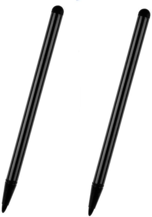 2Pcs Black Stylus Pens for Touch Screens,Stylus Pen Universal Touch Screen Capacitive Touch Screen Devices Capacitive Stylus Compatible for Ipad, ...