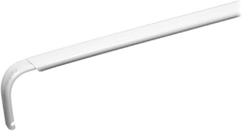 28" to 48" - Kirsch SUPER DUTY Lockseam CURTAIN ROD with 2" Clearance #6123-025...