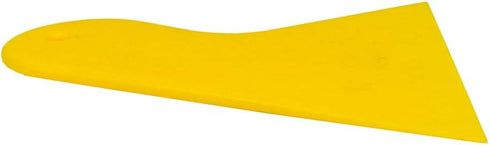 Yellow Plastic Scraper Tool Car Vinyl Wrap Squeegee Window Film Squeegee for Removing Air Bubbles, or Removing Glass Decals 4Pack...