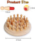 Wooden Memory Match Stick Chess Game, Color Memory Chess, Funny Block Board Game, Parent-Child Interaction Toy, Educational Intelligent Games Logi...