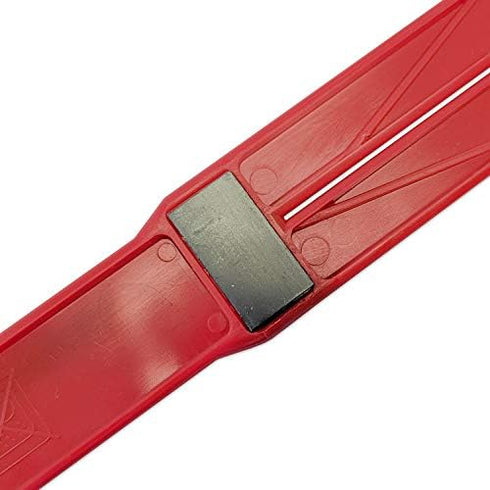 Pouchmate Food Bag Opener with Magnet Red (3 pack)...