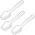 500Pcs Clear Plastic Tasting Spoons Disposable Mini Tasters Spoons Food Ice Cream Spoons Frozen Dessert Supplies...