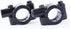 7/8" Handlebar Mirror Mount Clamps Accessories Black Motorcycle Rearview Side Mirrors Adapter(10mm)...