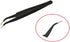Backflow Cone Incense Tweezers, Incense Cone Clip, Tower Incense Clamp - Stainless Steel Curved Pointed Fine Tip Tweezers for Pick Up Backflow Con...