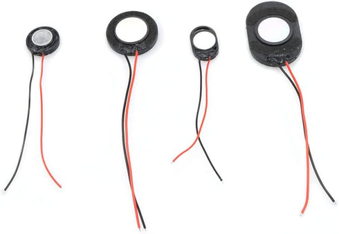 Fielect 2Pcs 0.5W 8 Ohm DIY Magnetic Speaker Arduino Round Internal Magnet Speaker Loudspeaker Replacement...