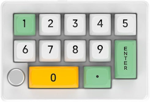 Customized mechanical keyboards, customized knobs, RGB hot swappable macro definitions, wired mechanical gaming keyboards (WHITE)...