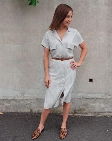 Style Arc Sewing Pattern - Monty Shirt and Dress (Sizes 04-16)...