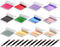 Y-Axis 12 Colors Gold Leaf Sheets Set 360 Sheets Imitation Hold Gold Leaf Leafing Sheets Foil Paper for Slime Nails Paintings...