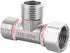 Beduan Stainless Steel 1/2" G 3 Way Diverter, Movable Cap Flexible Tee Connector for Angled Valve, Bidet, Sprayer, Shower Arm (All 3 way is 1/2 G ...