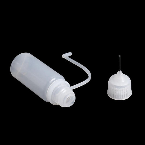 20PCS Precision Needle Point Glue Bottle Applicator, Empty Glue Squeeze Bottle Dispenser, Squeeze Bottle for Paper Quilting DIY Craft (10ml)...