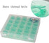 Box of 25 Clear GREEN Bobbins For Viking Husqvarna White Home #4125615-45 #4123078-G,HUSQVARNA VIKING Rose Designer Platinum Lily Series, Pfaff...