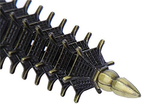 Tower Statue Tower Model Metal Alloy Pagoda Zen Garden Miniature Feng Shui Decoration for Office Home Desktop Ornaments Collectible Figurines...