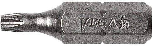 VEGA TORX Security Bit Set. Professional Grade 1" TORX Security Bit Set (T08, T10, T15, T20, T25, T27, T30, T40) 125TTXA...