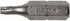 VEGA TORX Security Bit Set. Professional Grade 1" TORX Security Bit Set (T08, T10, T15, T20, T25, T27, T30, T40) 125TTXA...
