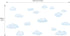 DECOWALL DS9-1702 Clouds Kids Wall Decals Wall Stickers Peel and Stick Removable Wall Stickers for Kids Nursery Bedroom Living Room...