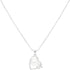 Lavencious CZ and Pearl Heart and Butterfly Shape Pendant Necklace and Cluster Earrings Jewelry Set for Women...