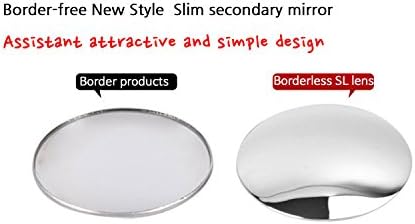 Puzzle Sl Lenze 2inch 2pcs Circle Mirror Blind Spot Rear Side View Rearview for Car Truck Accessories 50.8mm 2" 2pice Set...