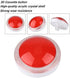 Socobeta Wear-Resisting Lightweight ABS Game LED Light Big Round for Video Game(red)...