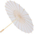 White Papier Umbrella Parasol, Classical Craft Umbrella Handmade Parasol, DIY White Umbrella, Free to draw on the Umbrella...