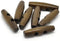 KARMELLING 30PC Wood Sewing Toggle Buttons Oval Dark Coffee 2 Holes Buttons 50mm(2") x 13mm(4/8")...