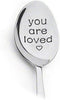 You Are Loved Gifts Spoon for Women Men Coffee Tea Gift for Grandma Husband Christmas Birthday Gifts for Mom Wife Romantic Gifts for Boyfriend Gir...