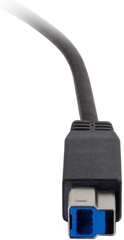 Legrand - C2G USB 3.0 Cable, USB C to B Cable, Black Data Transfer Cable, 10 Foot C2G USB Cable, 1 Count, C2G 28867......