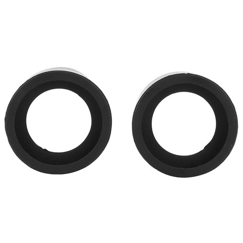 2PCS Microscope Goggle 32-36mm Diameter Eyepiece Cover Binocular Eye Cups Replacement Soft Rubber Stereo Microscope Accessory (Flat Angle) (KP-H2 ...