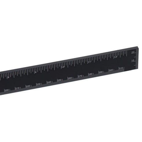 Precision Pocket Ruler 8 Inches Woodworking Scribing Ruler T Track Tool Layout Marking Measuring Ruler with Slide Stops Folding Metal Kit...