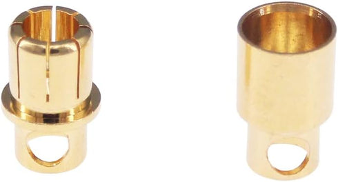 6pairs 8.0mm Gold Plated Male and Female Bullet Banana Connectors Plugs for DIY RC Battery ESC Motor(C168-6)...